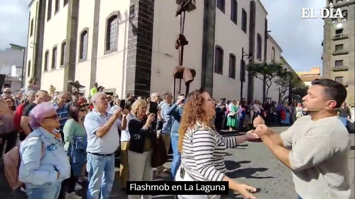 Flashmob en La Laguna