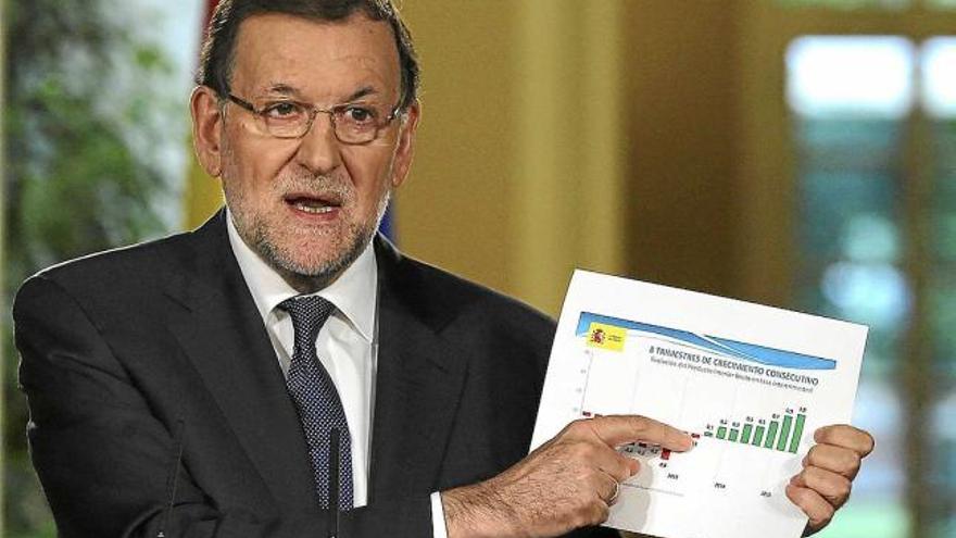 Mariano Rajoy va explicar ahir les seves prioritats per als propers mesos