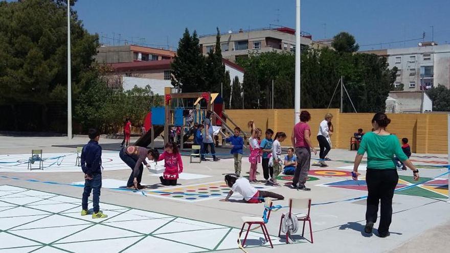 Los niños construyen un espacio de convivencia