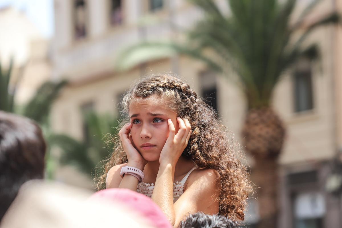 Segundo día de mascletá, pirotecnia Reyes Martí