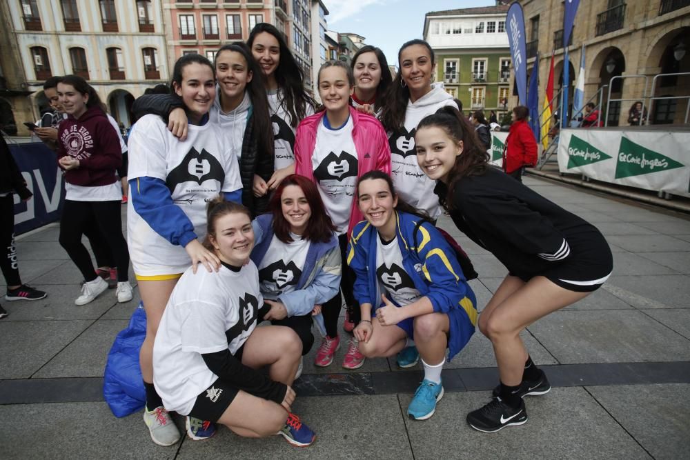 Carrera de la mujer en Avilés