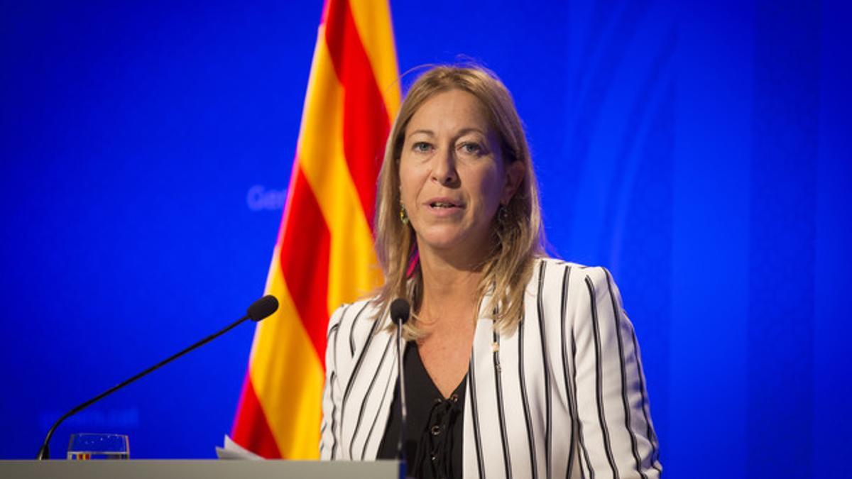 La vicepresidenta del Govern, Neus Munté