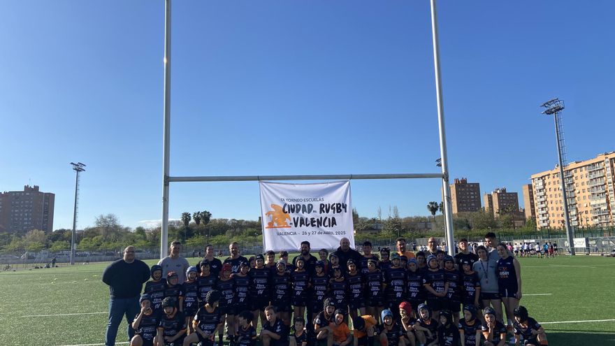 Les Abelles organiza el mayor torneo de escuelas de rugby  de la ciudad de València