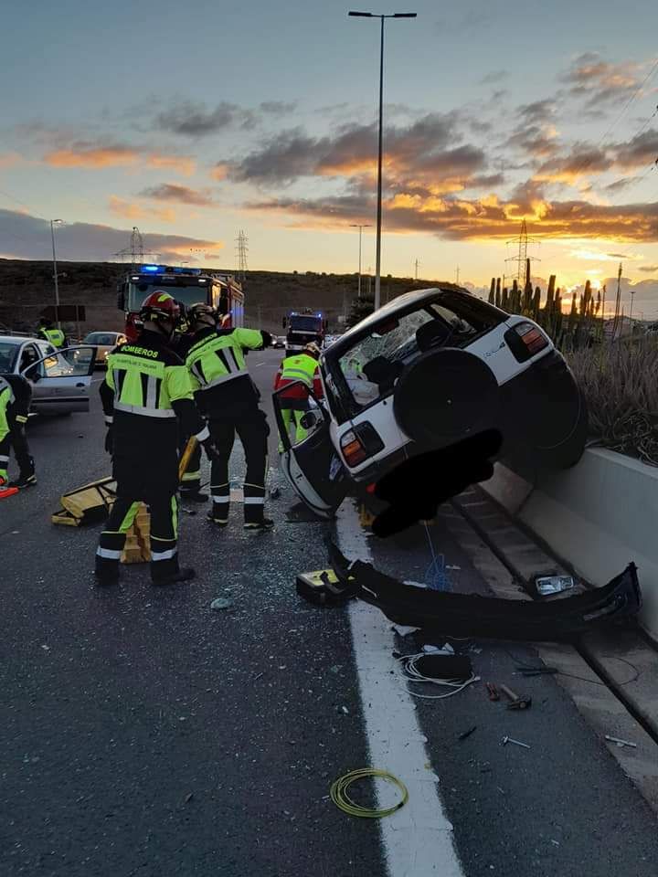 Accidente en Gran Canaria (18/01/23)