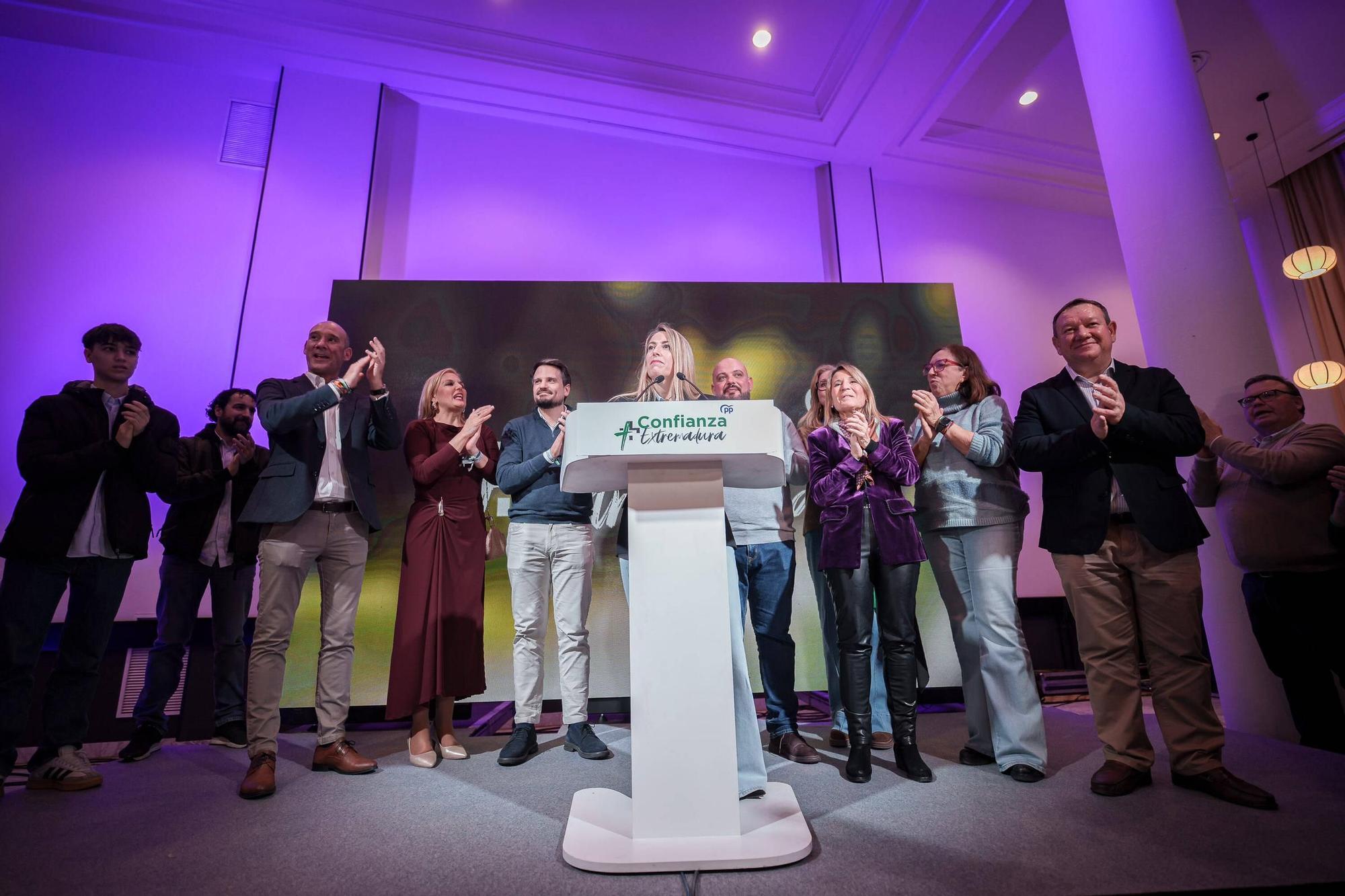FOTOGALERÍA | María Guardiola gana las elecciones