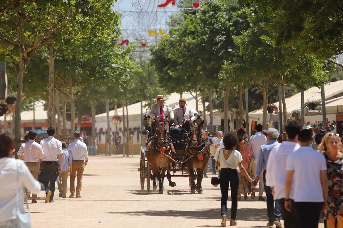 Córdoba exhibe calidad en su paseo de caballos