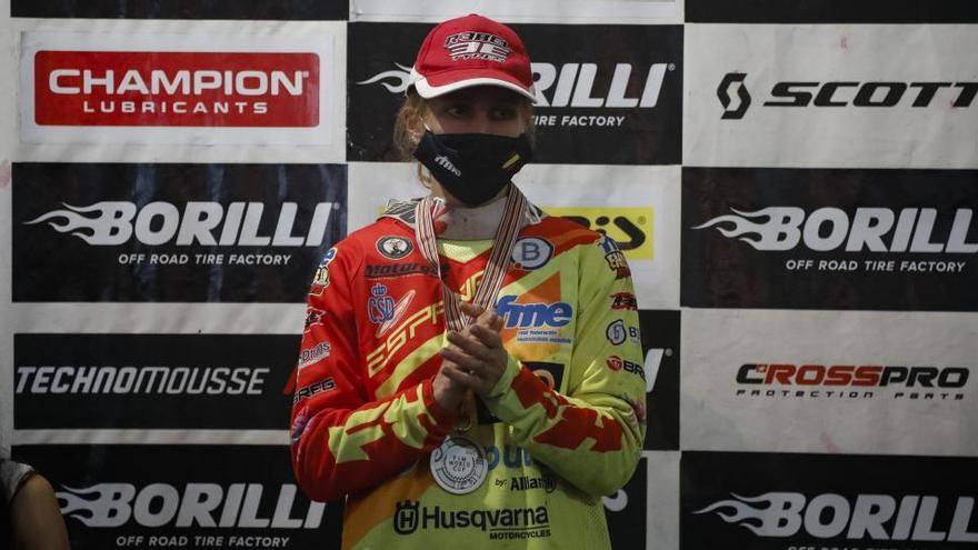 Mireia Badia , subcampiona del món d&#039;enduro