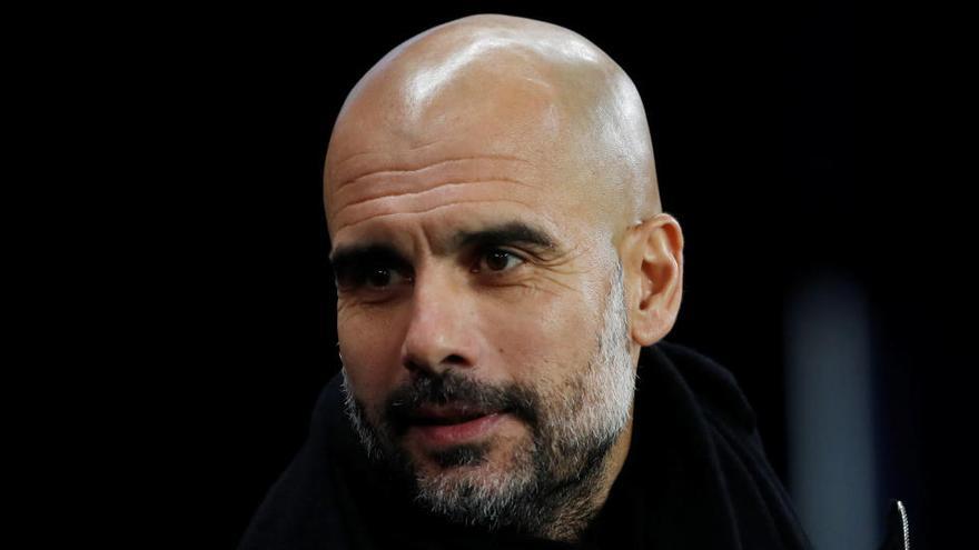 El técnico catalán del Manchester City, Pep Guardiola.