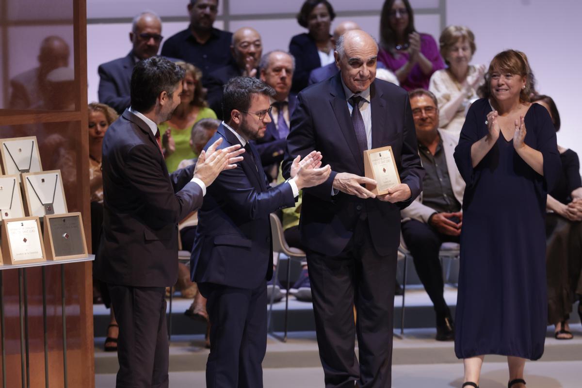 Els Estopa, premiats amb la Creu de Sant Jordi 2022.