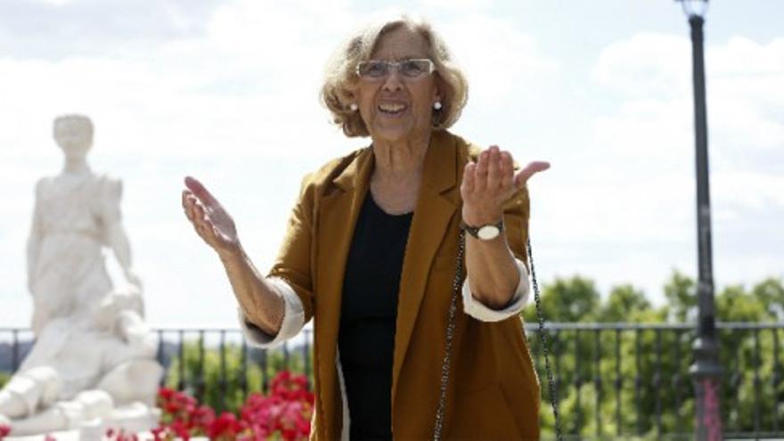 Carmena ya &#039;ejerce&#039; de alcaldesa de Madrid