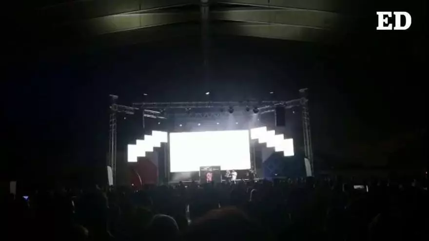 Encendido de pantallas de TLP Tenerife 2019