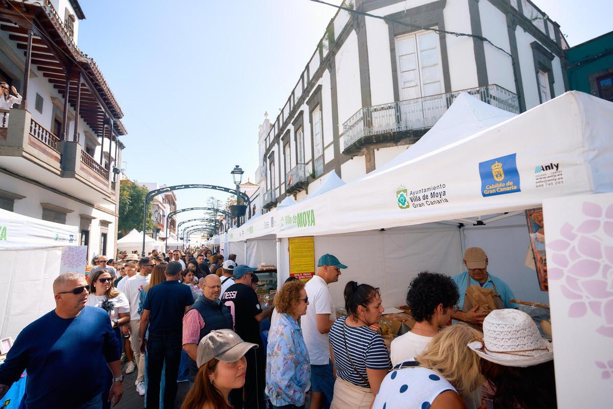 La Villa de Moya celebró la Feria Artesanal y Comercial ‘Villa de Moya en Carnaval’,