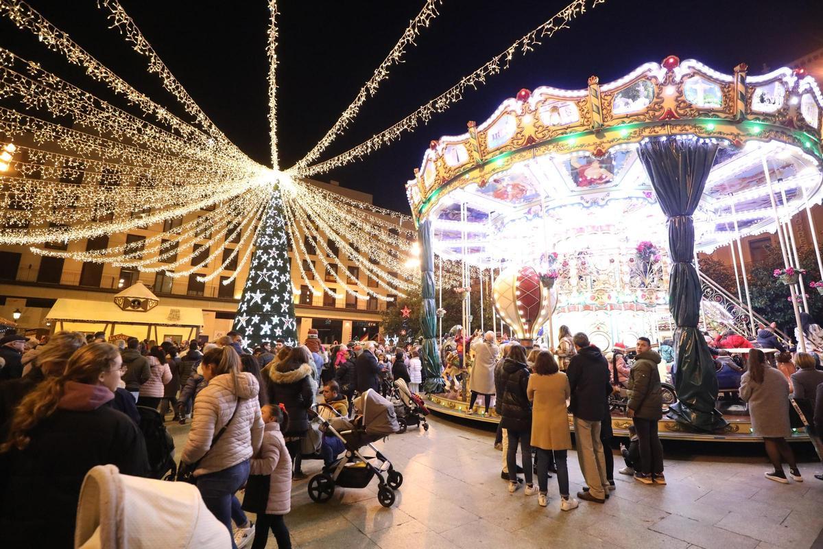 Dreamland el año pasado en la Muestra Navideña de la Plaza del Pilar