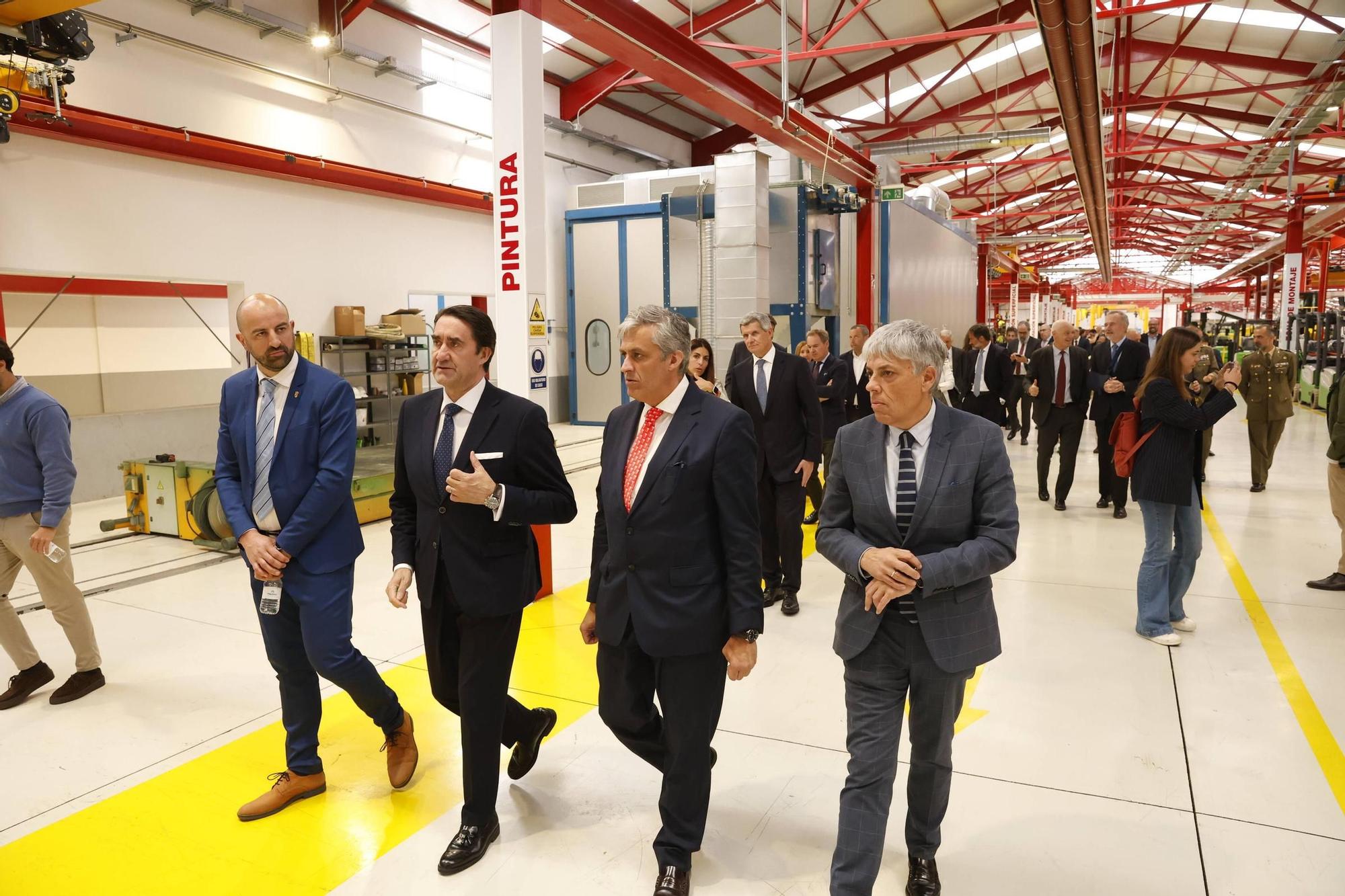 EN IMÁGENES: Así fue la presentación de la fábrica de GAM en León
