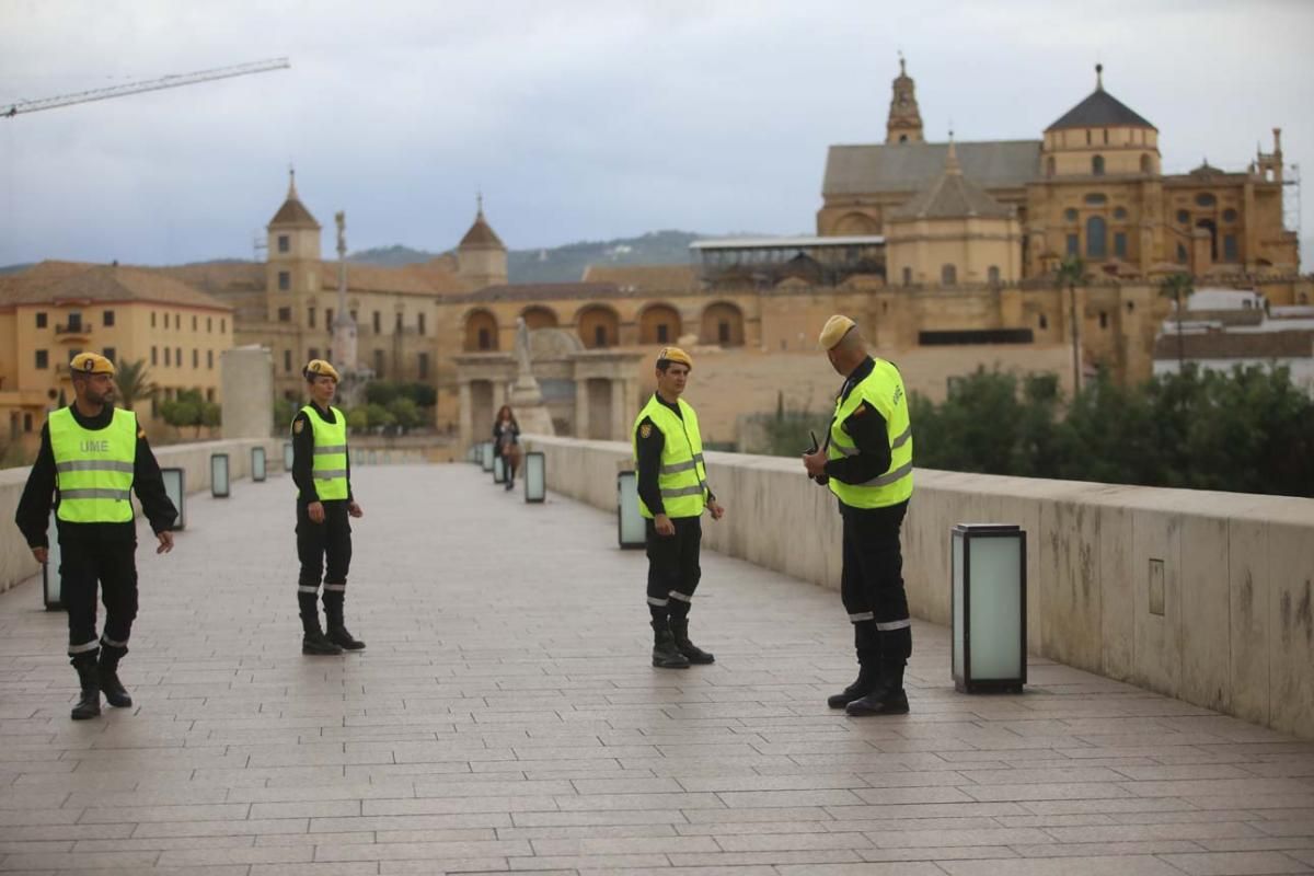 Efectivos de la Unidad Militar de Emergencias ya están desplegados en la capital