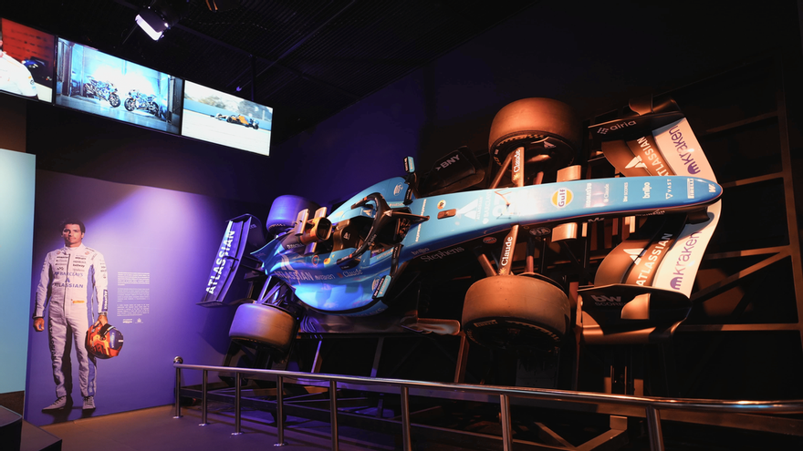 El Museo de Estrella Galicia expondrá en A Coruña una réplica del monoplaza Williams FW48 de Carlos Sainz en Fórmula 1