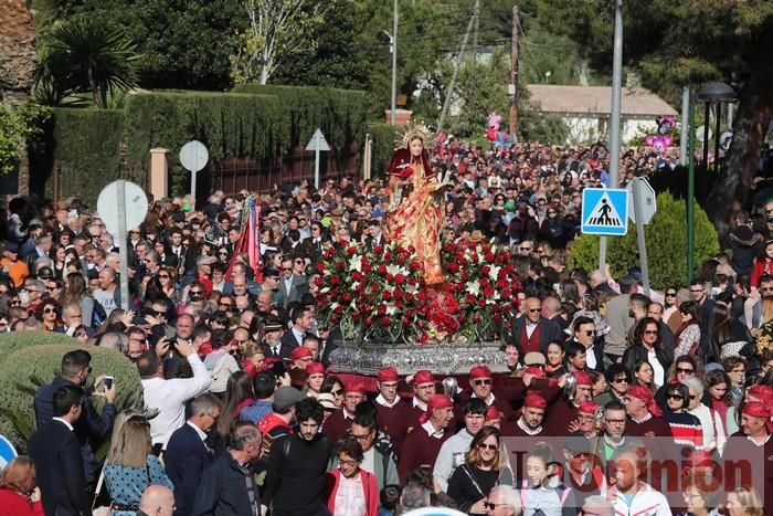 La Santa 'baja' a Totana