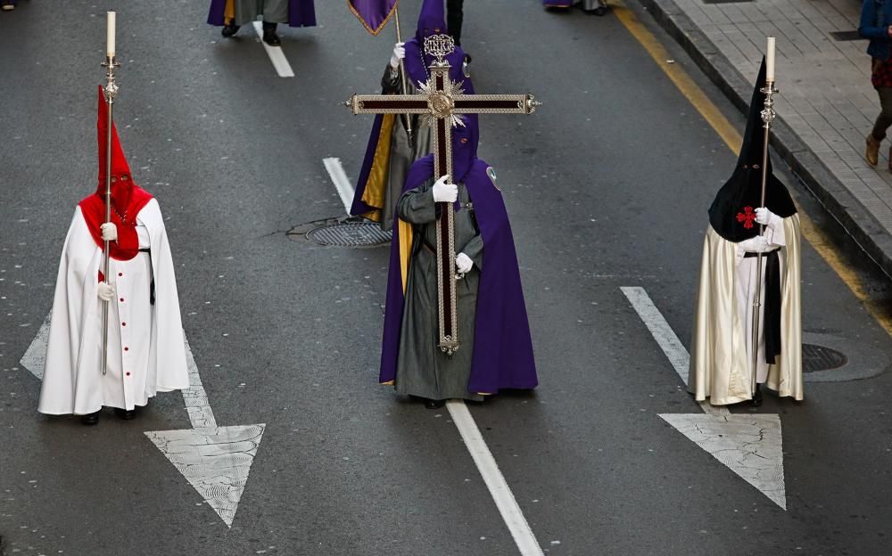 Procesión del Encuentro en Gijón