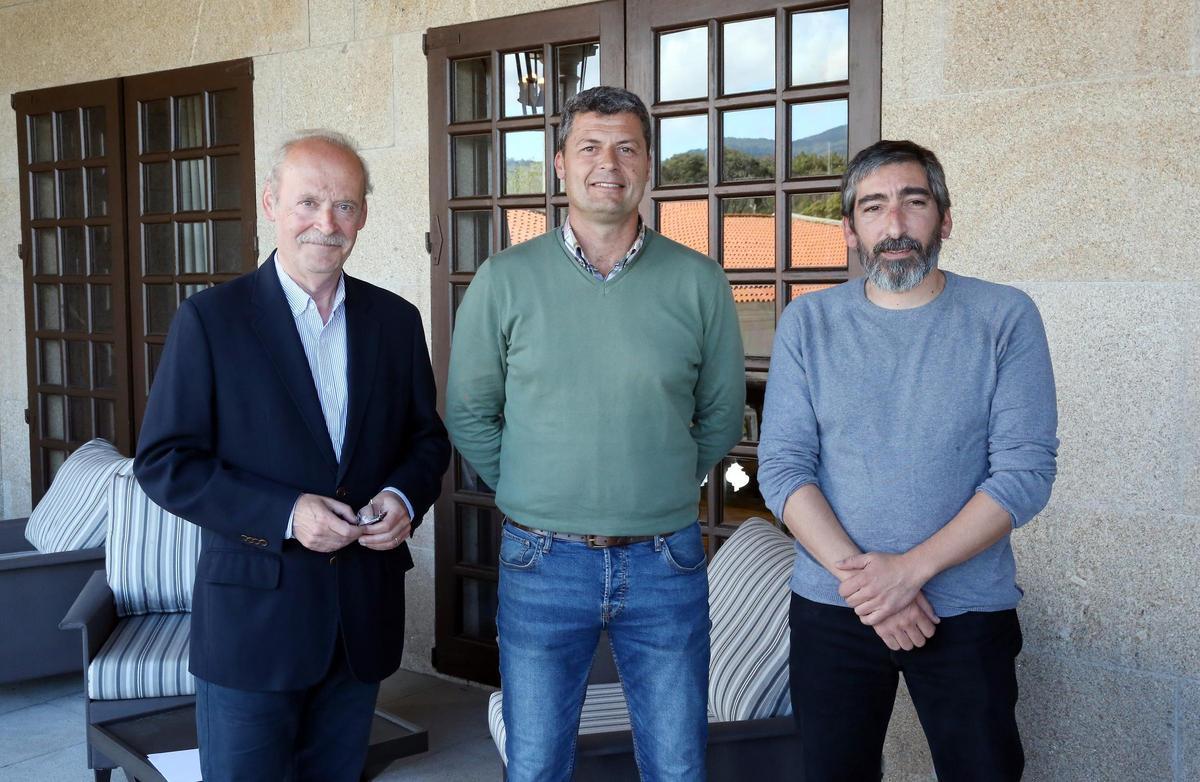 El portavoz socialista, Carlos Gómez Prado, y el nacionalista, Iago Pereira.