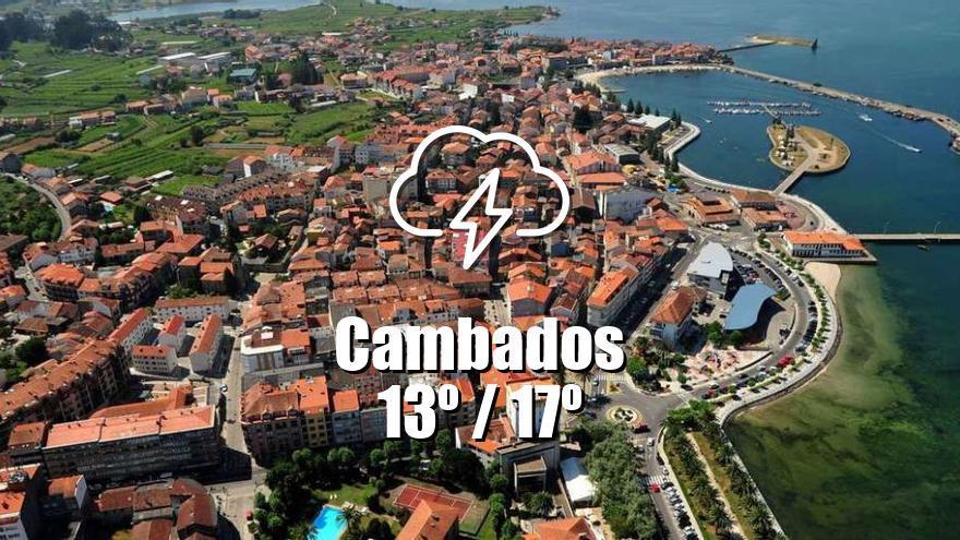 El tiempo en Cambados: previsión meteorológica para hoy, domingo 5 de mayo