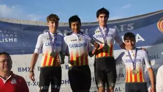 Ever Alejandro Gómez i Noemí Moreno, campions de Catalunya BTT a Tortosa