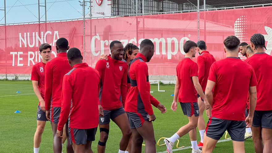 Primer entrenamiento Sevilla FC tras Getafe
