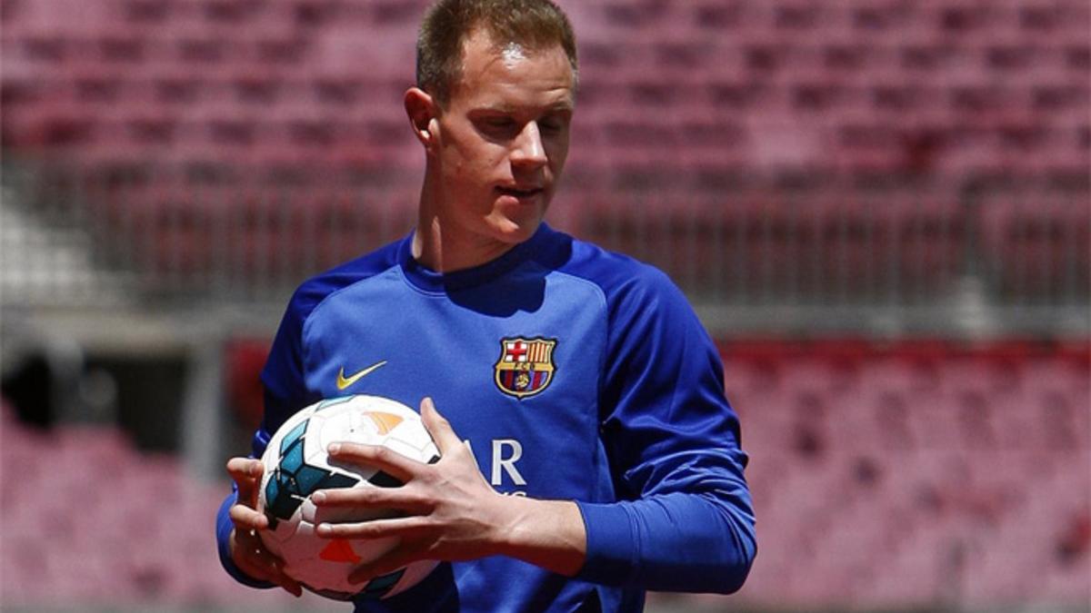 Marc-André Ter Stegen, portero del FC Barcelona