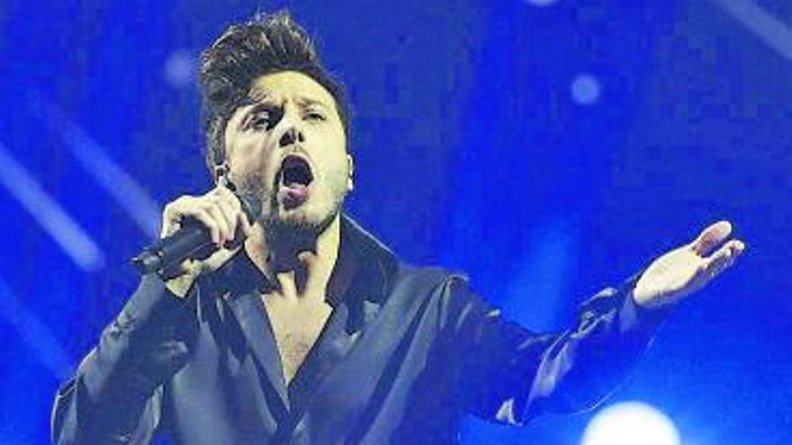 Blas Cantó, durante su actuación en el último festival.   | // EFE