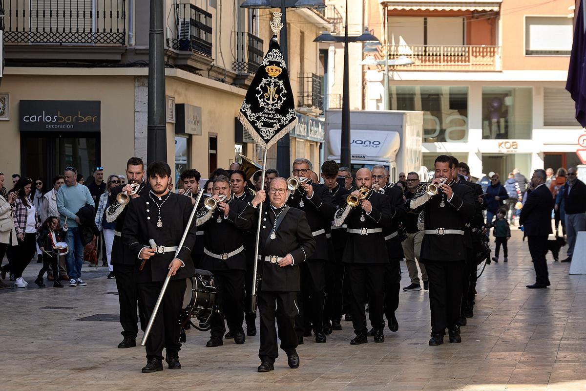 La Semana Santa de Gandia inicia el calendario de actividades con el pregón y la tamborrada