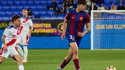 Marc Bernal fue el asistente del gol de Faye al Rayo Majadahonda