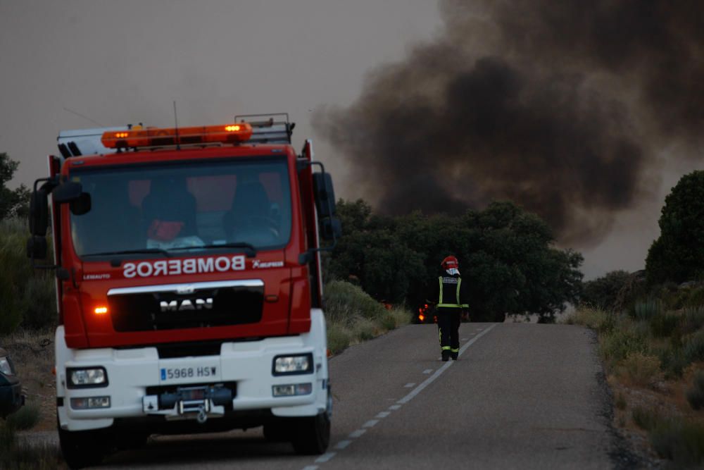 Incendio forestal Arribes