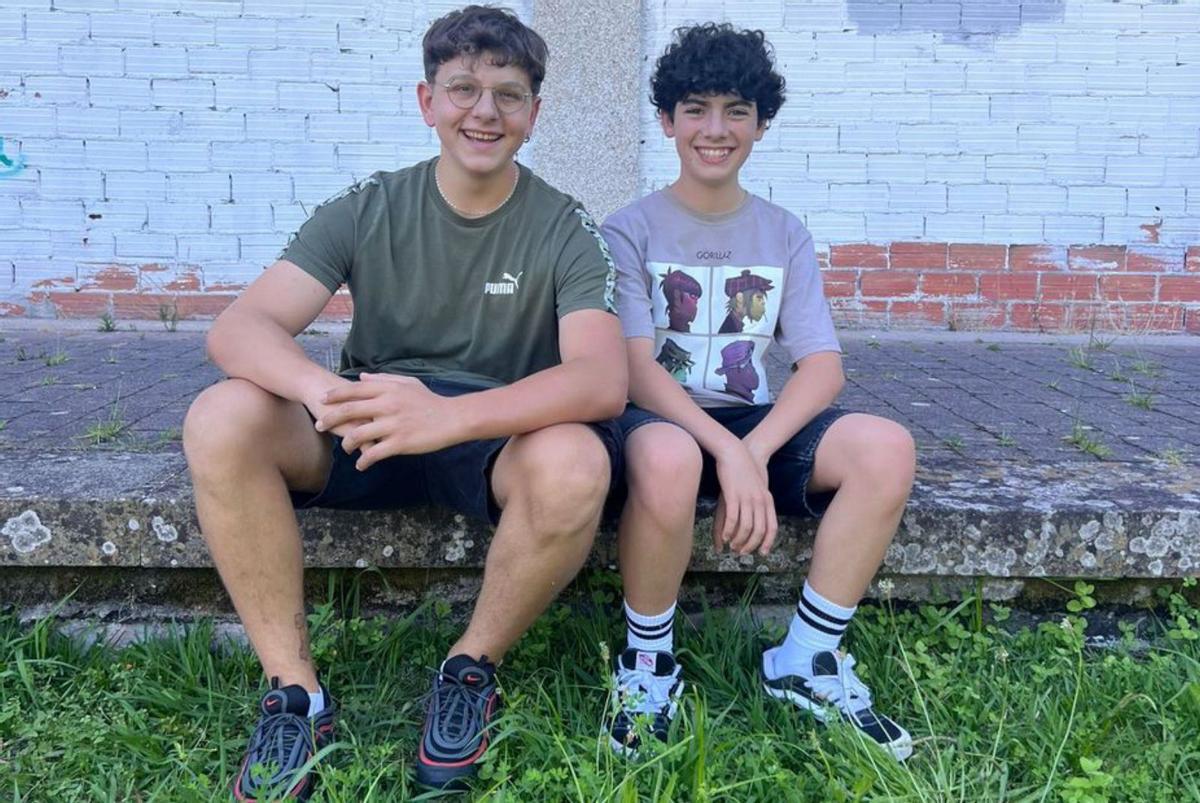 Javier
Casellas (izq.)
y Samuel Piñeiro. | // J. C.