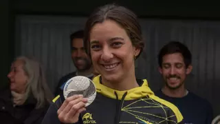 María de Valdés desafía a las aguas del Sena en sus primeros Juegos