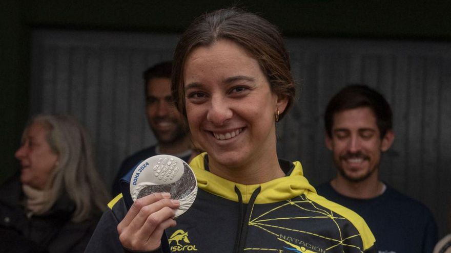 María de Valdés desafía a las aguas del Sena en sus primeros Juegos