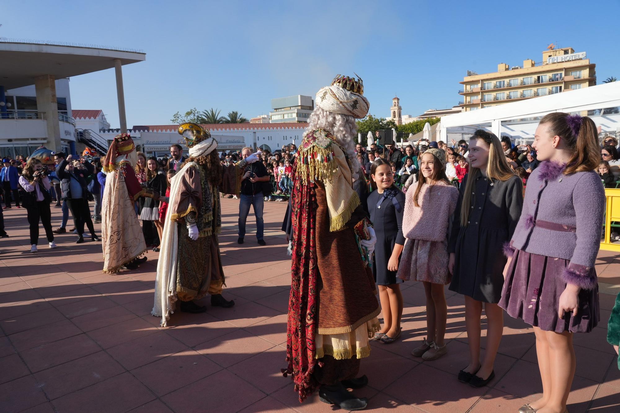 Las mejores imágenes de la llegada de los Reyes Magos a Castellón