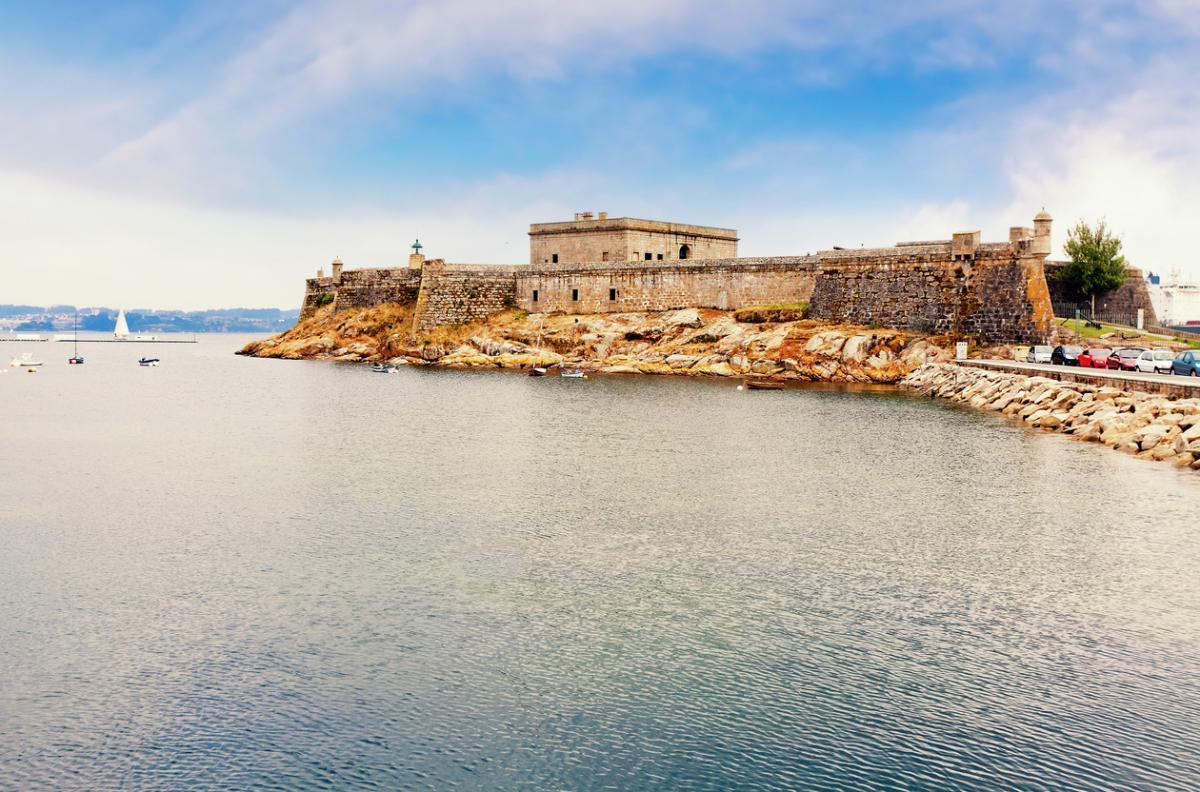El castillo de San Antón en A Coruña