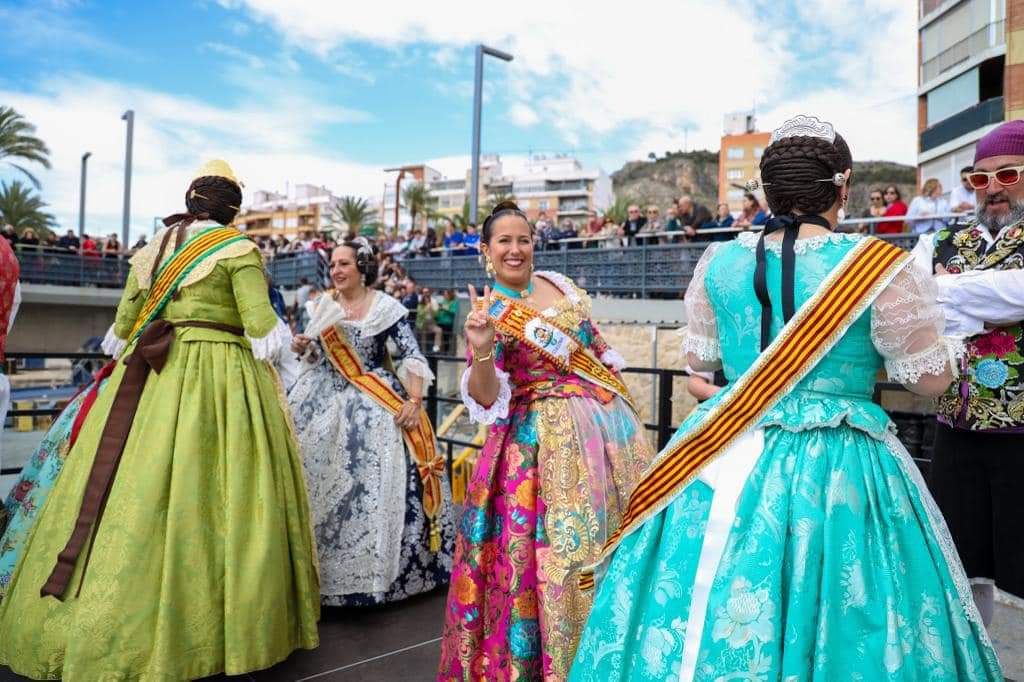 Fotos de la mascletà de hoy en Cullera