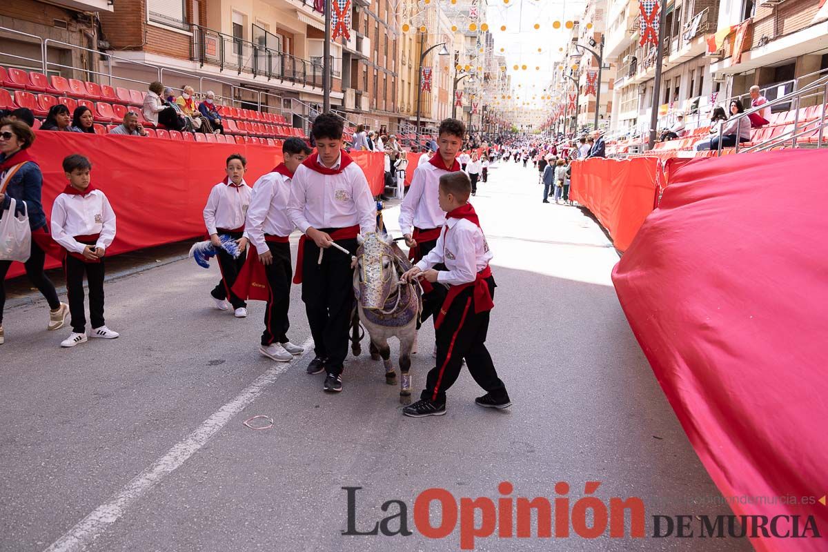 Desfile infantil en las Fiestas de Caravaca (Bando Caballos del Vino)