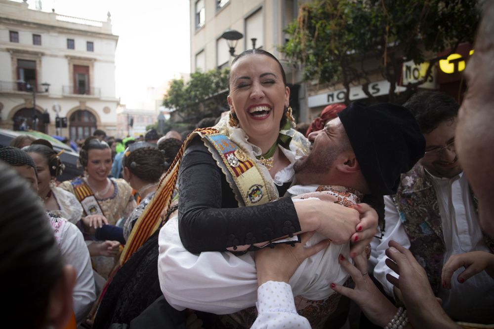 Explosión de júbilo en los premios a las mejores fallas de Sagunt