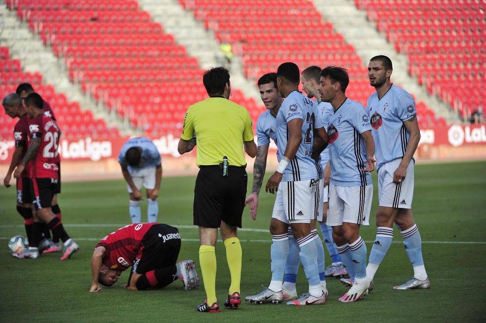 Las imágenes del Mallorca - Celta