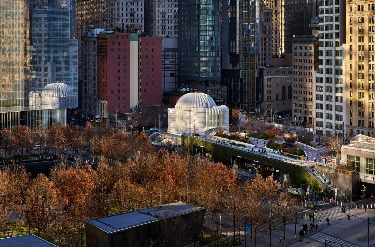 El santuario está situado en el Bajo Manhattan