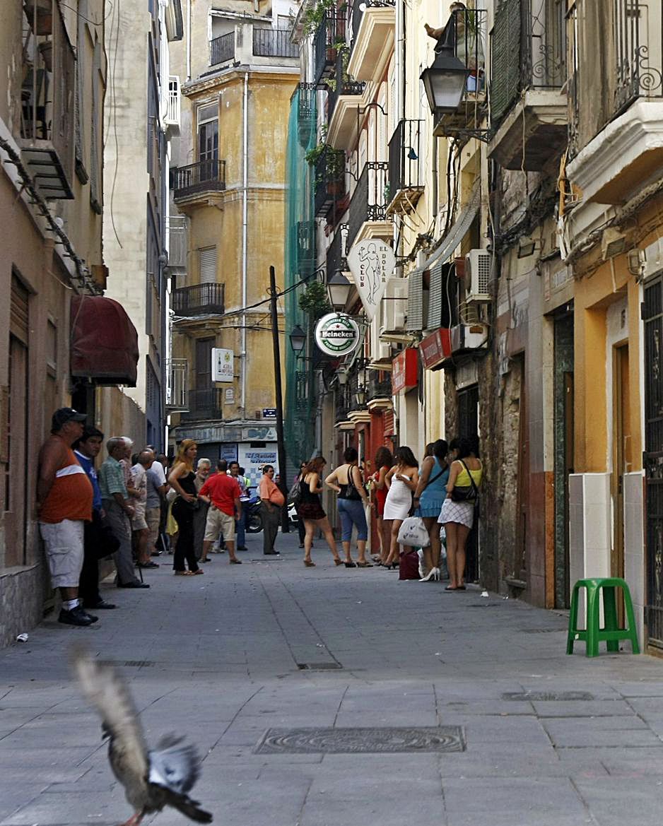 Aspecto de la calle Viana en 
2009.  levante-emv