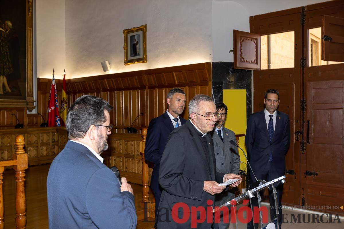 Recepción en Caravaca a la ciudad hermana de Obertshausen