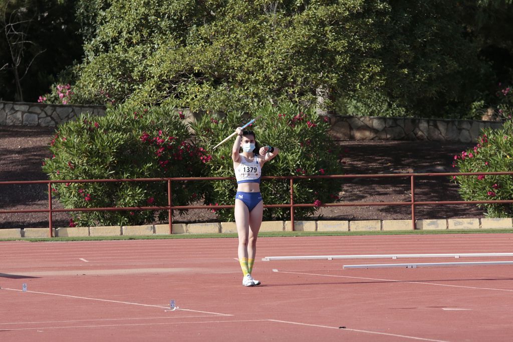 Campeonato regional de atletismo. Primera jornada