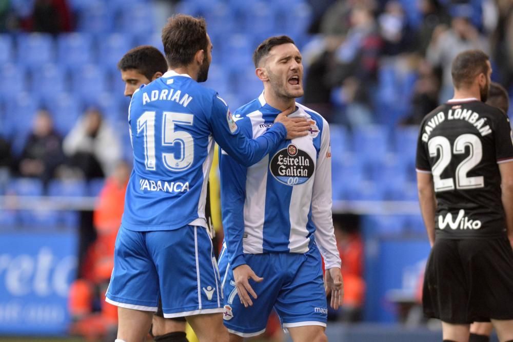 El Dépor no pasa del empate ante el Espanyol