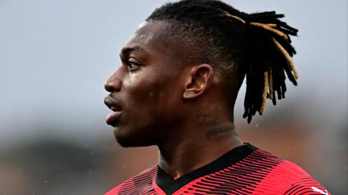 Leao, el delantero del Milan.