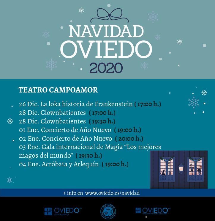 Programación Navidades en Oviedo