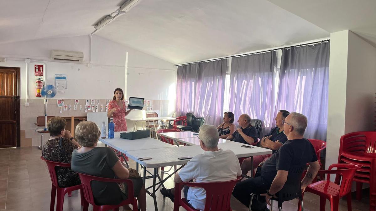 Reunión con vecinos.