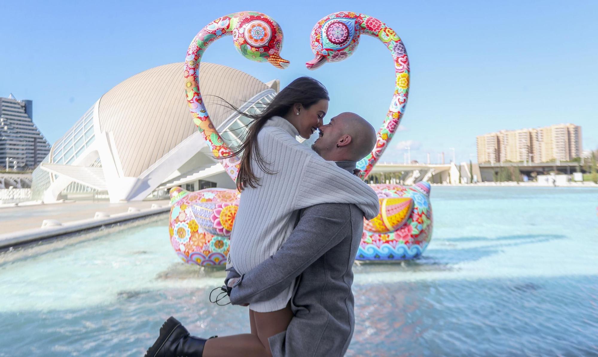 San Valentín: El romanticismo invade la Ciudad de las Artes