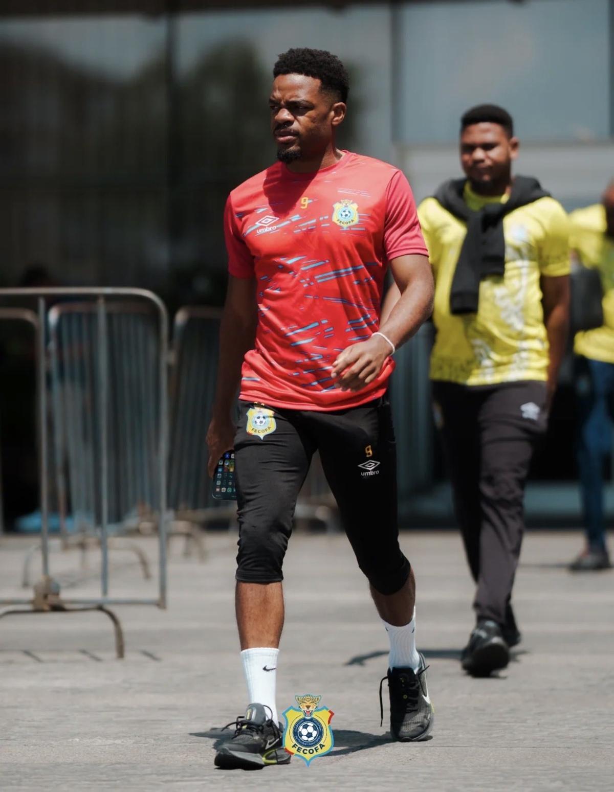 Diang, con la selección congoleña